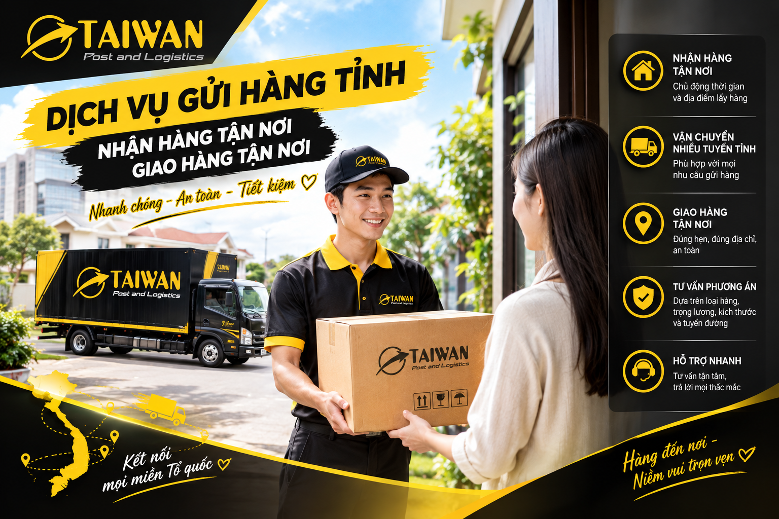 Giao nhận tận nơi