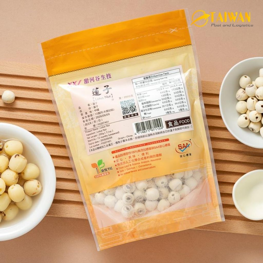 Gửi hạt sen khô sang Đài Loan: Cần lưu ý gì?