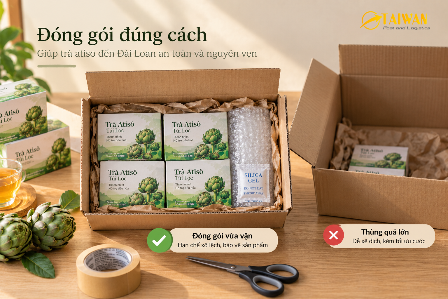 Trà atiso đi Đài Loan: Cần chuẩn bị những gì trước khi gửi? Trà atiso đi Đài Loan: Cần chuẩn bị những gì trước khi gửi?