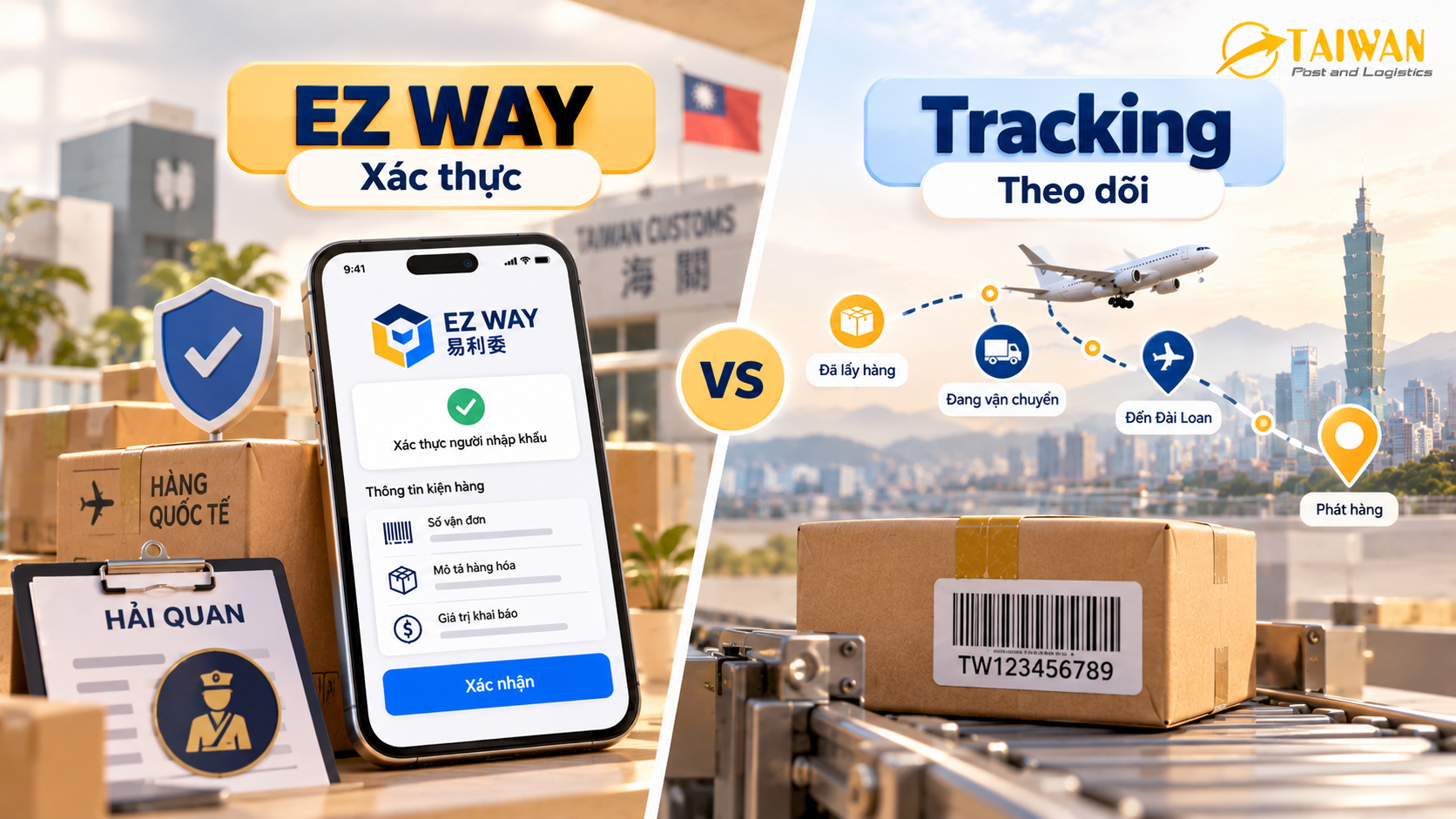 EZ WAY là gì? Người nhận hàng Đài Loan cần biết [2026]