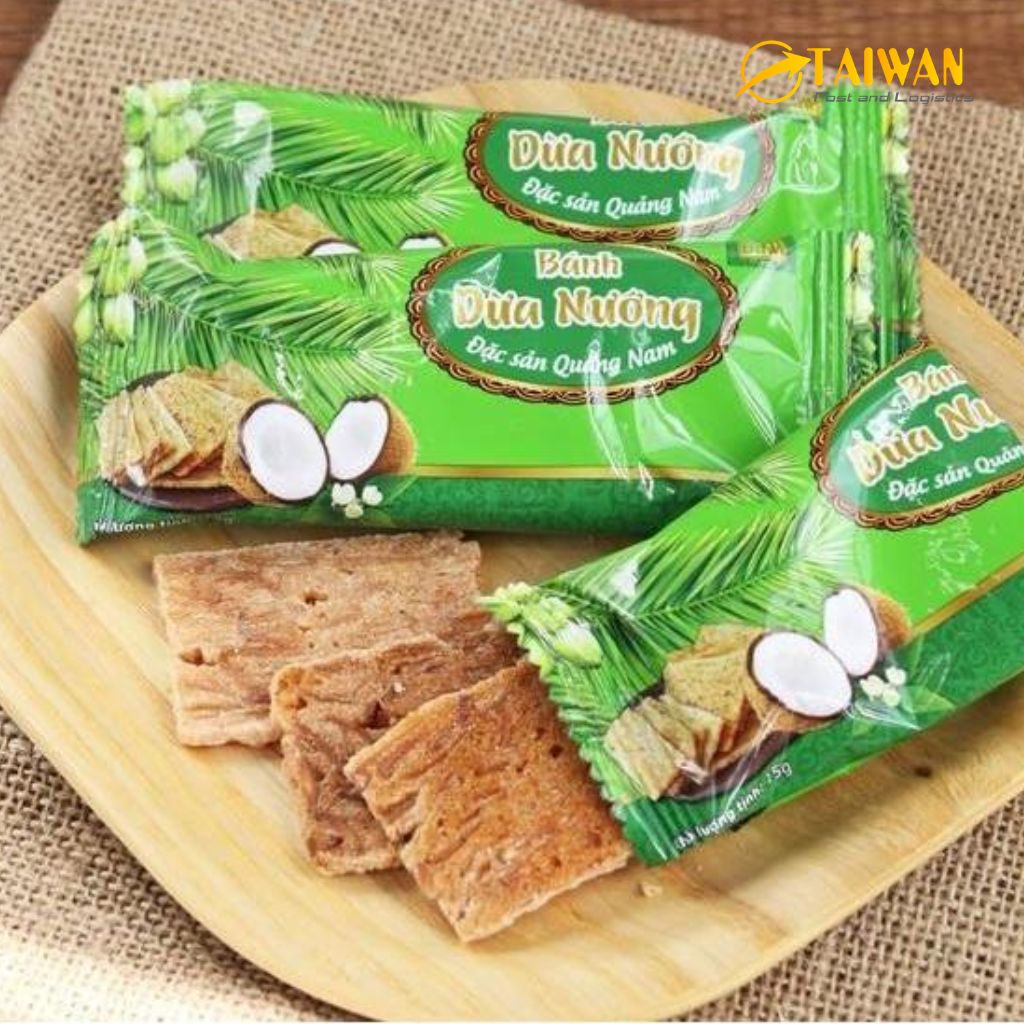 Gửi Bánh Dừa Nướng Quảng Nam Sang Đài Loan